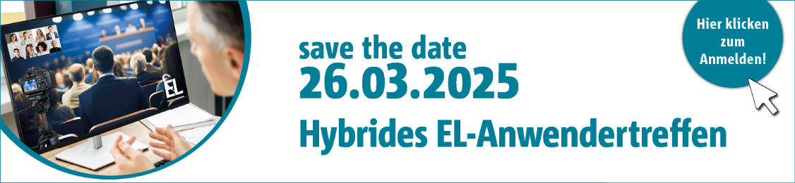  EL-Anwendertreffen als Hybrid-Event 