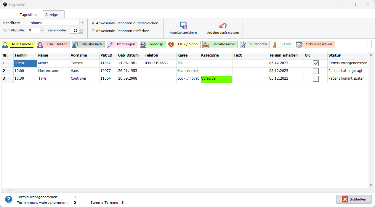 Neues Design für TimeControl